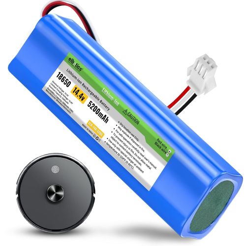 14.4V 5200mAh Replacement Battery Compatible with Laresar L6 Pro, Ultenic T10/Q6, Airrobo T9+/T10+, Coredy L900 M7/M8