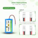 ELBOTICS 7.4V 2600mAh Li-ion Battery Pack with XH2.54 Plug (ELB-105_2600)