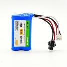 ELBOTICSÂ® 7.4V 600mAh 2S Li-ion Battery with SM-3P Plug