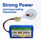 14.76V 4900mAh Lithium-ion Replacement Battery for A20 Pro, T20s & T20s Pro Vacuum Cleaner