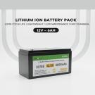 12v/12.8v 6Ah LiFePO4 Lithium Battery Protection Rechargeable Battery 3000+ Deep Cycle (ELBLFPH-02126)