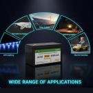 12v/12.8v 6Ah LiFePO4 Lithium Battery Protection Rechargeable Battery 3000+ Deep Cycle (ELBLFPH-02126)