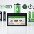 12v/12.8v 6Ah LiFePO4 Lithium Battery Protection Rechargeable Battery 3000+ Deep Cycle (ELBLFPH-02126)